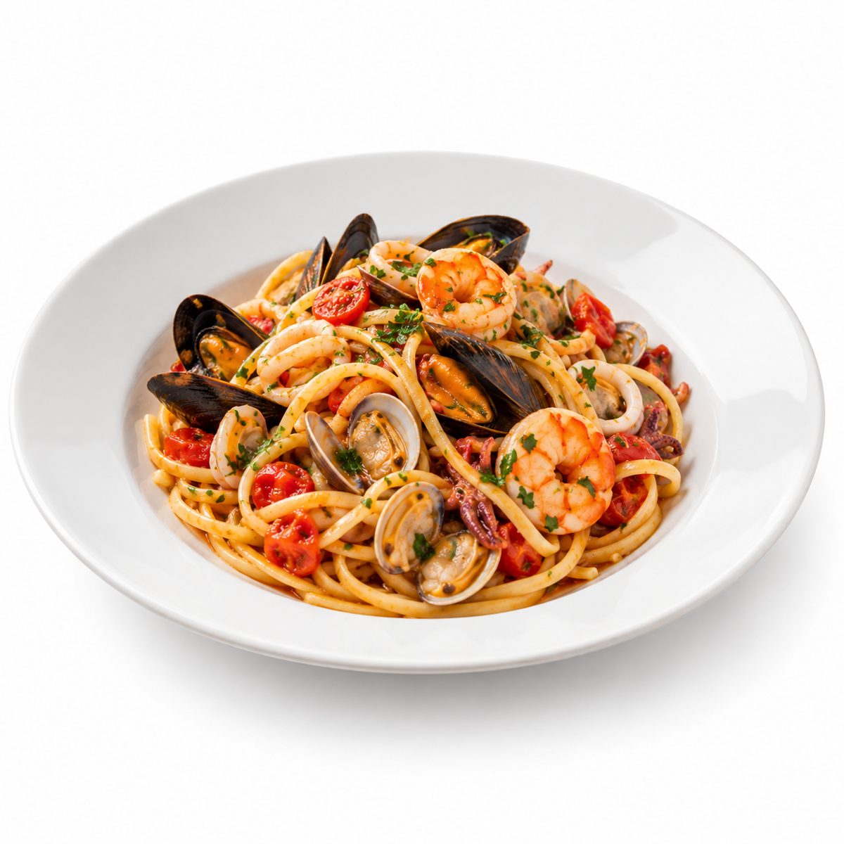 Linguine with Sea food