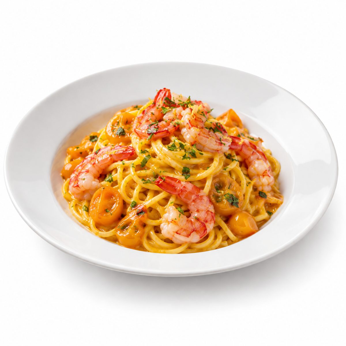 Tagliolini with Shrimps